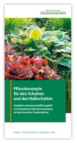 Broschüre: Pflanzkonzepte für den Schatten und den Halbschatten